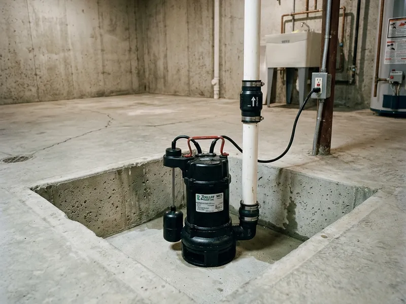 Sump Pump Installation Plumber in Lincolnville, KS